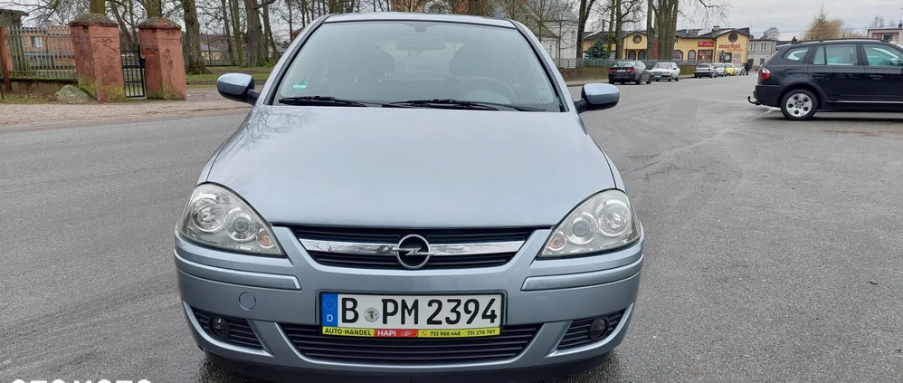 Opel Corsa cena 7900 przebieg: 131000, rok produkcji 2005 z Gościno małe 92